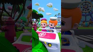 Wheels On The Bus shorts kidssong babysongs nurseryrhyme [upl. by Sorkin]