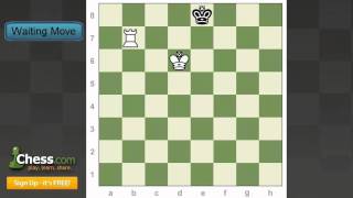 Chess Endgames Checkmating with a Rook [upl. by Lemkul]