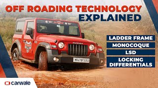 OffRoading Tech that you need to know  Basics Explained  CarWale [upl. by Olshausen468]