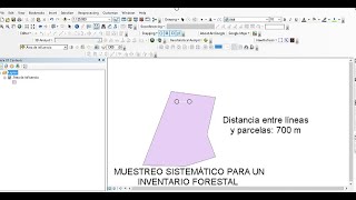 Diseño de un muestreo sistemático en ArcGis [upl. by Arriat]