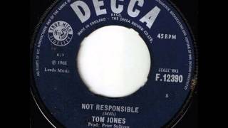 Tom JonesNot Responsible  1966 [upl. by Perceval]