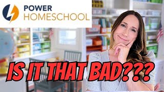 DONT USE Power Homeschool Without Watching THIS  Complete Honest Review 2023 [upl. by Anitaf385]