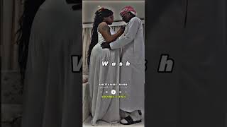 Shatta Wale  Wash 🔥🥺 Shattawalegh Wash foryou lyrics fyp music video viral ghana [upl. by Katina440]