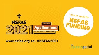 NSFAS 2022 Applications are OPEN How to Apply  Careers Portal [upl. by Gilman]