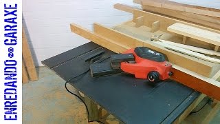 How to use my THICKNESS PLANER [upl. by Edmead983]