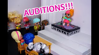 LOL SURPRISE DOLL Cutie Auditions For Her School Play [upl. by Lamori493]