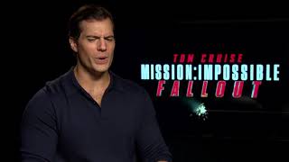 Henry Cavill is still getting used to calling Tom Cruise “Tom”… [upl. by Esimorp]