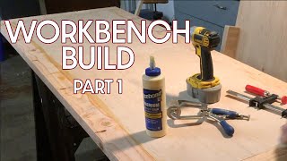 Laminated Plywood Top Workbench Build  Part 1 [upl. by Ybur602]