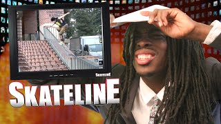 SKATELINE  Miles Silvas Tony Hawk Michael Pulizzi Yuri Facchini Vincent Nava Police Car 5  0 [upl. by Elisa825]