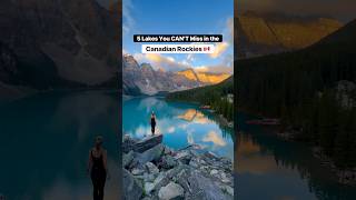 5 Must See Highlights In The Canadian Rockies 🇨🇦 [upl. by Septima57]