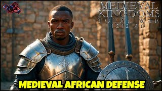 African Faction In Medieval Defense 2v1 1212AD Total War [upl. by Anasus]