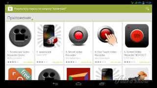 Как записывать экран планшетаAndroid   Через что лучше снимать Screencast Pro или SСR Pro [upl. by Aibun]