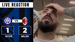 🤬 INTER 12 MILAN  LIVE REACTION dallo STADIO  ESPLODE IL SETTORE OSPITI [upl. by Kerby]