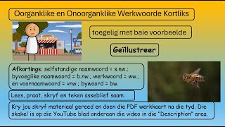 Oorganklike en Onoorganklike Werkwoorde in Afrikaans [upl. by Siberson]