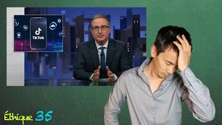 Bannir TikTok Réact aux bêtises de John Oliver ft ApresLaBiere [upl. by Radmen]