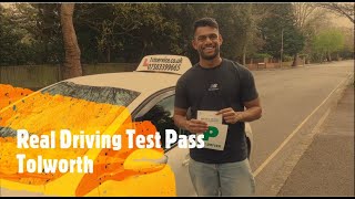 Tolworth Driving Test Pass [upl. by Anelrats]