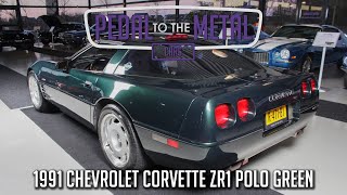 A cool 1991 Chevrolet Corvette ZR1 in Polo Green [upl. by Sheya]