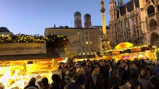 Christkindlmarkt München Marienplatz 2024 [upl. by Ayiram]