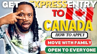 This is How to Get Express Entry into CANADA  StepbyStep  Move to CANADA 2024 [upl. by Cavanagh]