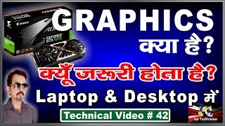 What is the Graphics Card in a Computer in Hindi  42 [upl. by Shoshana367]