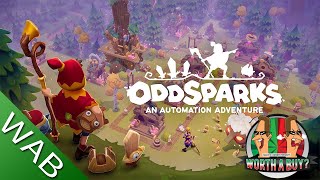 Oddsparks an automation adventure  A cute Factorio [upl. by Zelten]