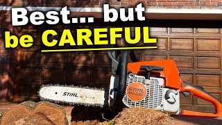 Best Gas Chainsaw Everything you NEED to know  Stihl MS250  Review and Testing Burton Builds [upl. by Devan]