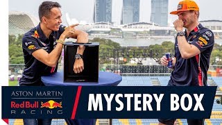 Alex Albon and Max Verstappens Mystery Box Challenge [upl. by Aiel]