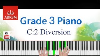 ABRSM 20192020 Grade 3 C2 piece Diversion  Bennet Piano [upl. by Lenny]