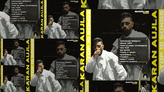 Best Of Karan Aujla Punjabi Jukebox 2024 Karan Aujla Top 10 Songs  MasterpieceAMan [upl. by Bej179]