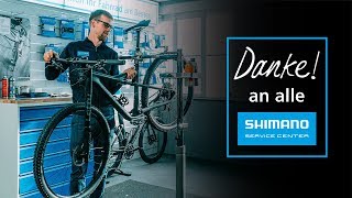 Wir sagen Danke an alle SHIMANO SERVICE Center [upl. by Atiekal216]