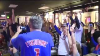 Go Cubs Go Fan Reactions to the 2016 Cubs World Series Win [upl. by Herbst]