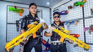 LTT Game Nerf War  Captain SEAL X Nerf Guns Fight Braum Crazy Avenge The Good Brothers [upl. by Ettelrats]