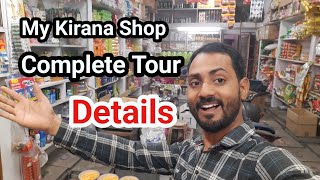 Kirana Shop Complete Tour Vlog  Kirana Dukan Full Detail kiranastoreshop [upl. by Aisila]