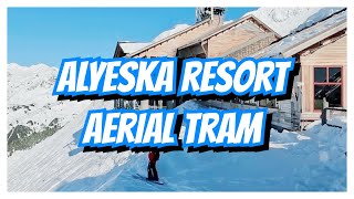 Alyeska Resort  Aerial Tram To The Top of the Mountain  Scenic View  Girdwood Alaska [upl. by Yahc713]