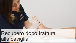 Riabilitazione dopo la frattura della caviglia dopo il gesso è stato rimosso [upl. by Einahpad]