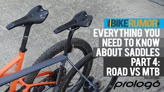 Complete Saddle Overview  Part 4 Road vs MTB [upl. by Tirzah]