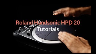 Handsonic HPD 20 Tutorial 1 Overview [upl. by Roxane]