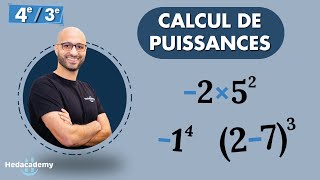 Calcul de puissances [upl. by Dan]