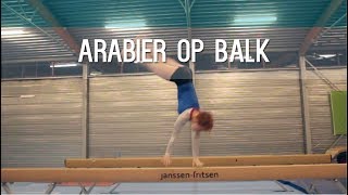 Tips voor arabier op balk  Typisch Turnen [upl. by Elwaine]