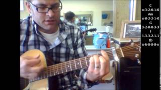 How to play quotHomegrown Honeyquot Darius Rucker on acoustic guitar [upl. by Herrera]