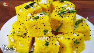 Dhokla recipe  Instant Dhokla  Khaman  Soft besan dhokla recipe  Gujarati khaman  Foodworks [upl. by Odicalp]