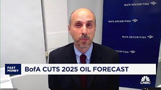 BofA cuts 2025 oil forecast as oil wraps up its worst week since October 2023 [upl. by Engedus]