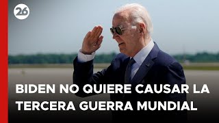 🚨 EEUU dice que Biden quotno quiere ser responsable de la Tercera Guerra Mundialquot [upl. by Broeder]