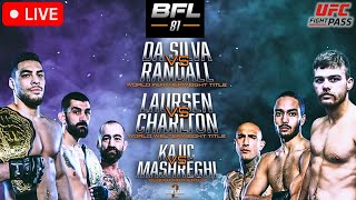 BFL 81 World War 2  MMA LIVE STREAM  Fight Companion  Battlefield Fight League  Vancouver [upl. by Ayaros704]