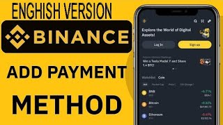 How to add payment method to Binance app English version [upl. by Cecily398]