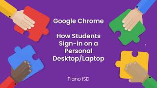 Signing In  Google Chrome  Plano ISD [upl. by Ydaj148]