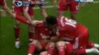 PRIMER GOL FERNANDO TORRES EN ANFIELD [upl. by Nevar]