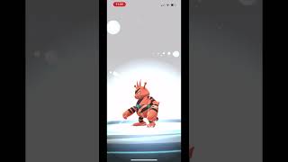 Evolving ELECTABUZZ SHINY to ELECTIVITE SHINY  PokemonGo [upl. by Lleraj]