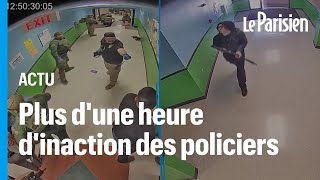 Tuerie dUvalde  des images inédites montrent linaction de la police durant plus dune heure [upl. by Barton]