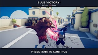 Minotaur VS Death Bringer  Totally Accurate Battle Simulator [upl. by Rozanna720]